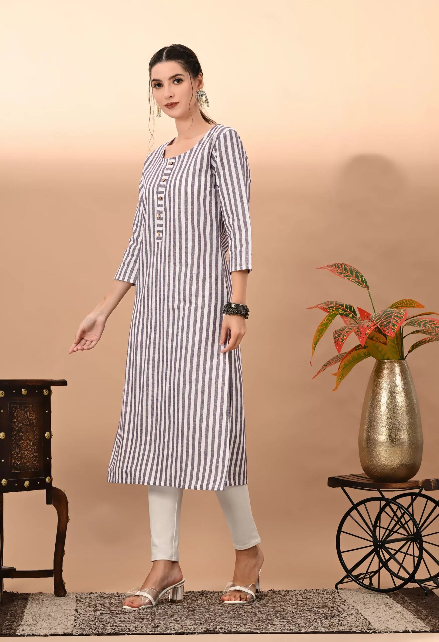 Women's & Girls South Cotton Straight Kurta – Vilai Jaipur