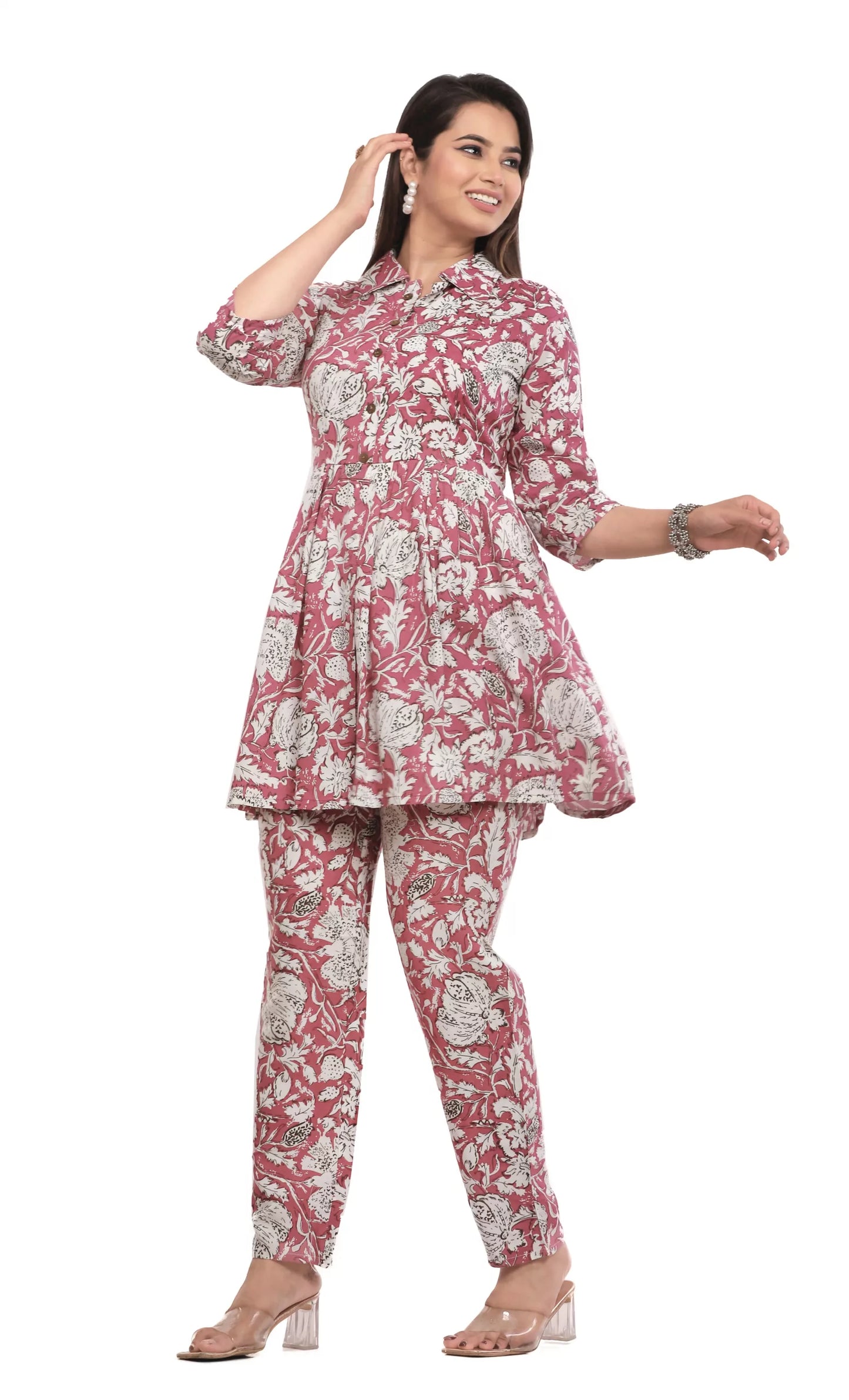 Cosmos Viscose Co-Ord Set