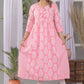 Bloom Vine Print A Line Kurta