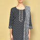 Women's printed straight kurta with paint sets
