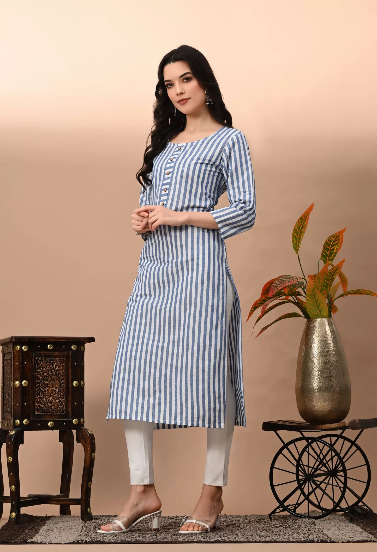 Women's & Girls South Cotton Straight Kurta – Vilai Jaipur