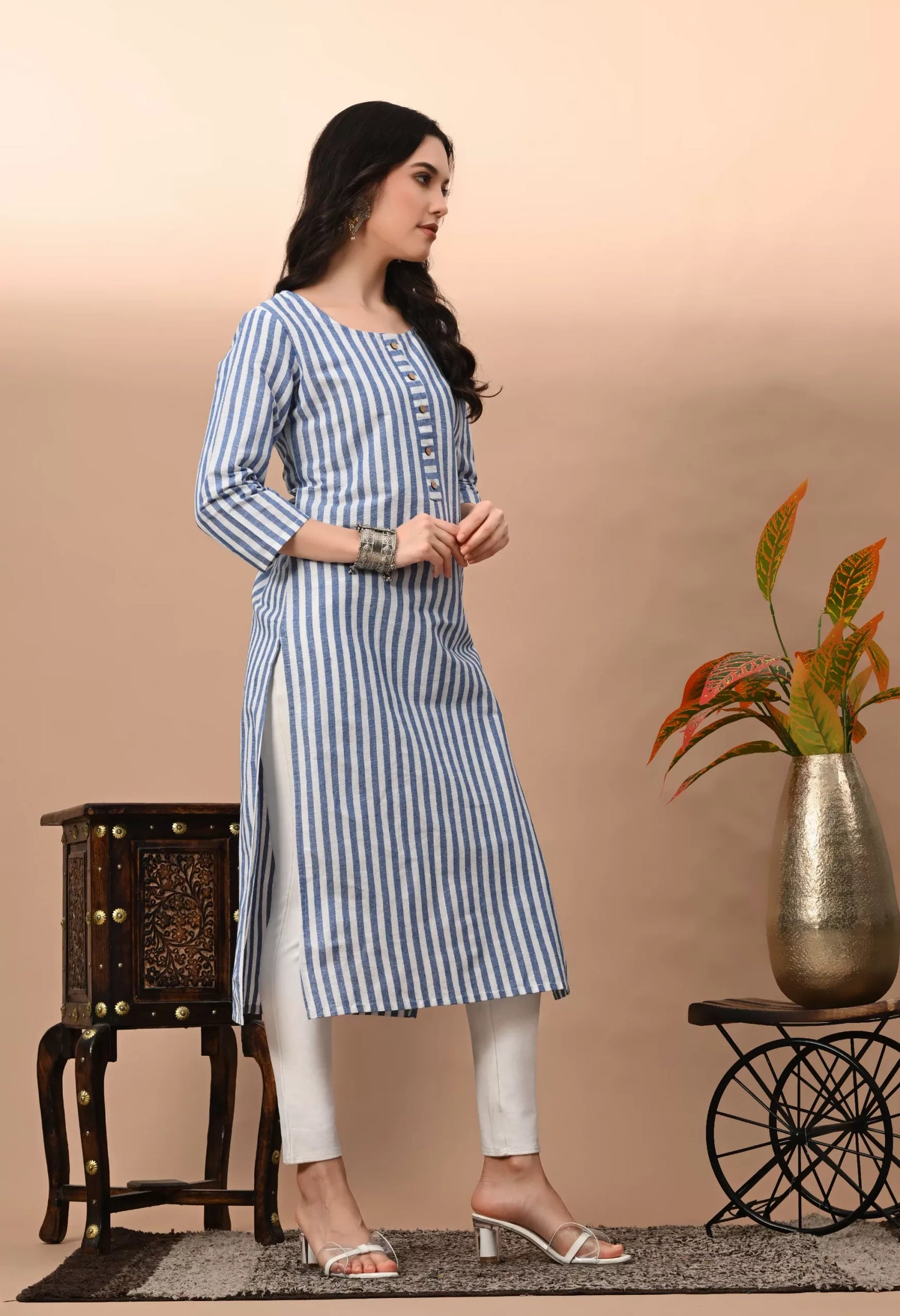 Women's & Girls South Cotton Straight Kurta – Vilai Jaipur