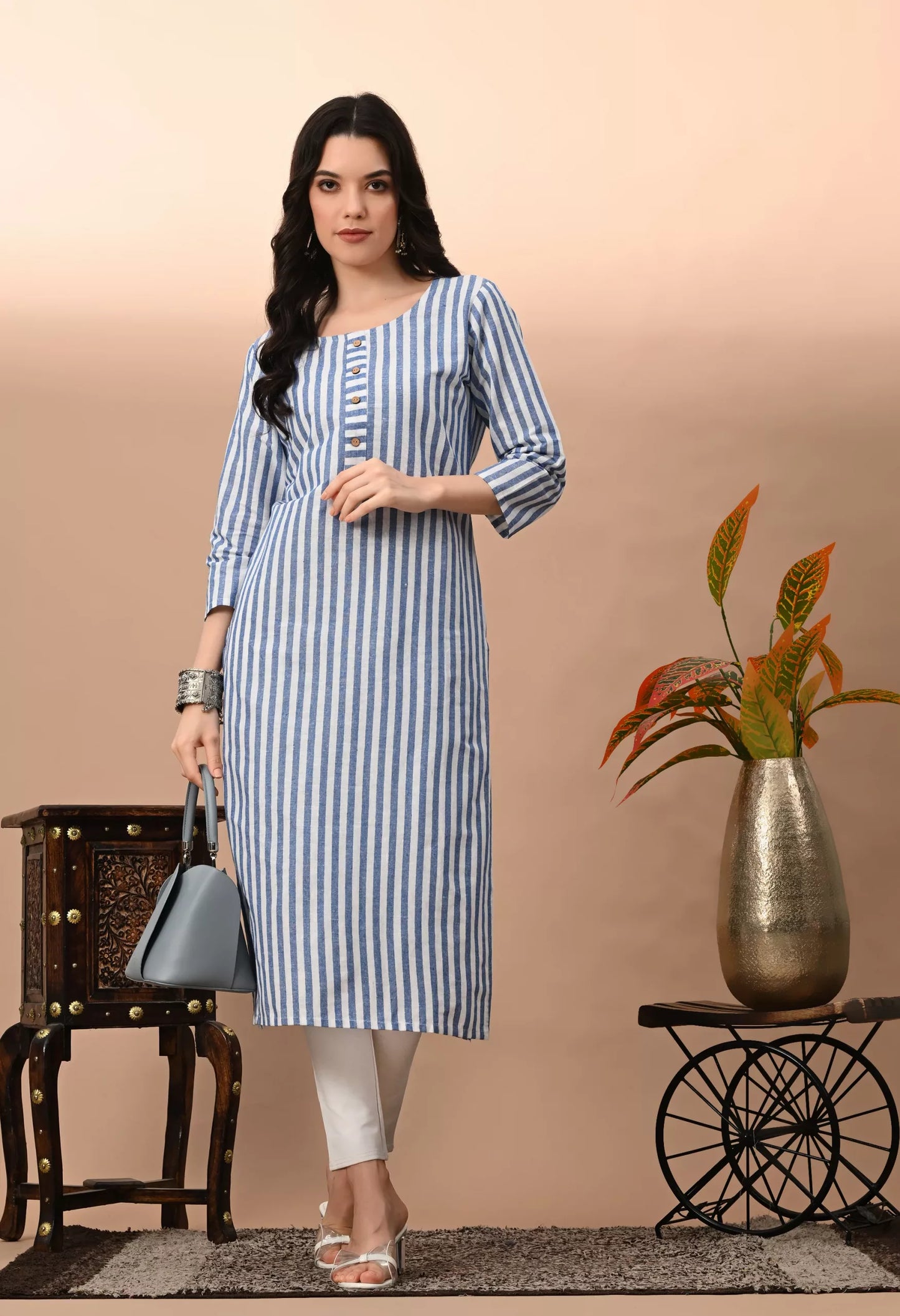 Women's & Girls South Cotton Straight Kurta – Vilai Jaipur