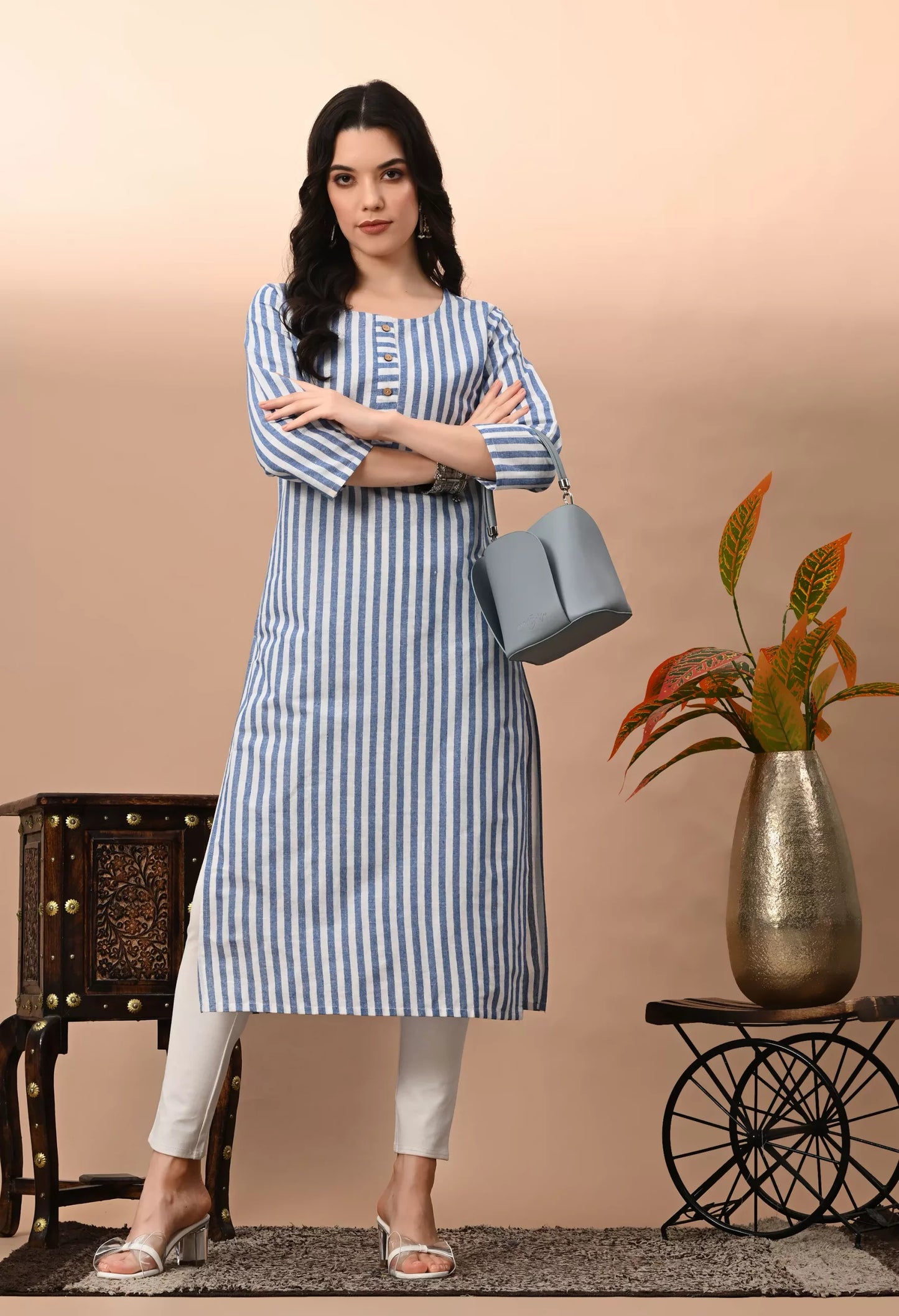 Women's & Girls South Cotton Straight Kurta – Vilai Jaipur