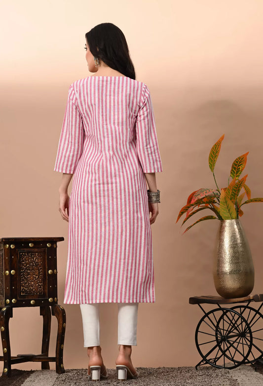 Women's & Girls South Cotton Straight Kurta – Vilai Jaipur