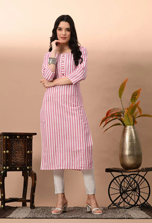 Women's & Girls South Cotton Straight Kurta – Vilai Jaipur