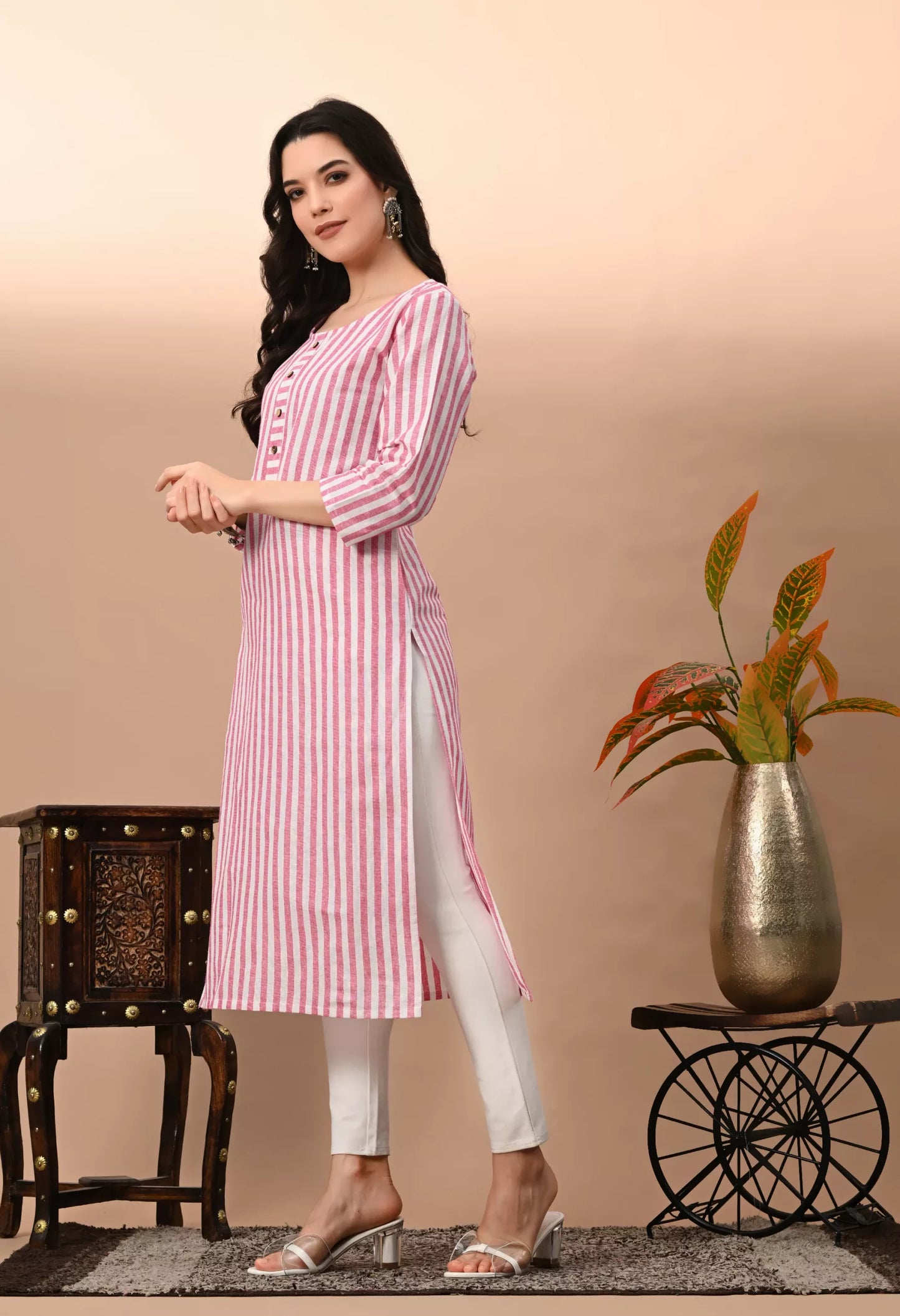 Women's & Girls South Cotton Straight Kurta – Vilai Jaipur