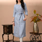 Women's & Girls South Cotton Straight Kurta with Belt – Vilai Jaipur
