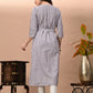 Women's & Girls South Cotton Straight Kurta with Belt