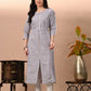 Women's & Girls South Cotton Straight Kurta with Belt