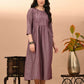 Women's South Cotton Yarn Dyed Maternity Dress – Vilai Jaipur