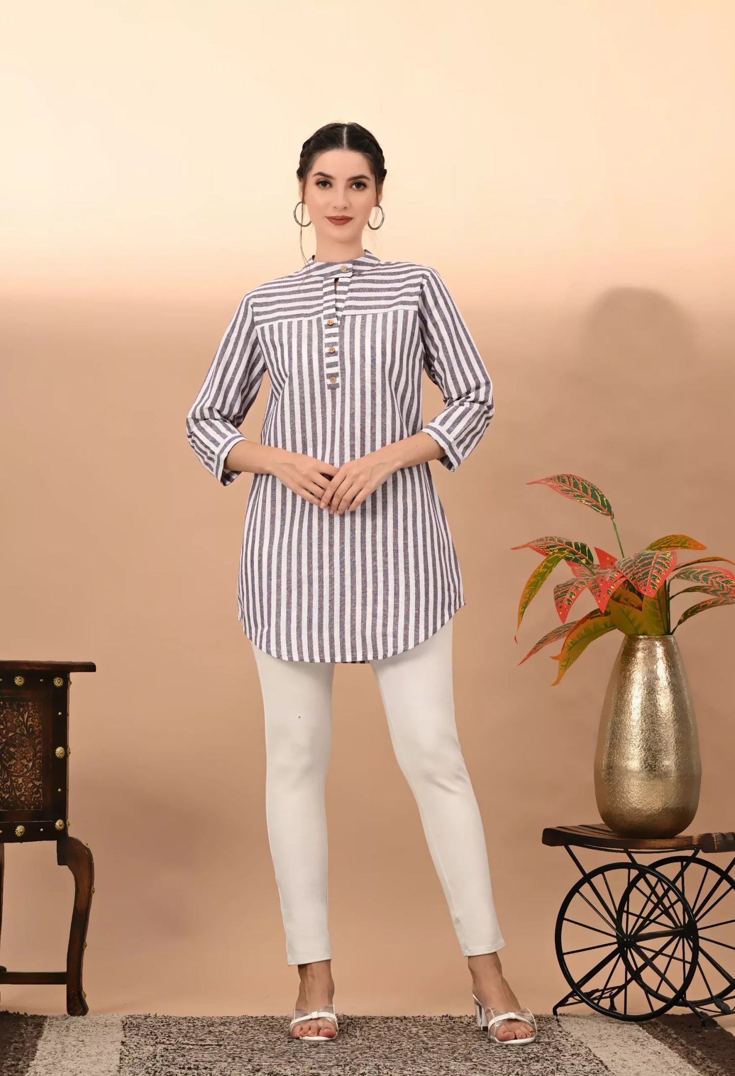 Women's & Girls South Cotton Short Kurta  – Vilai Jaipur