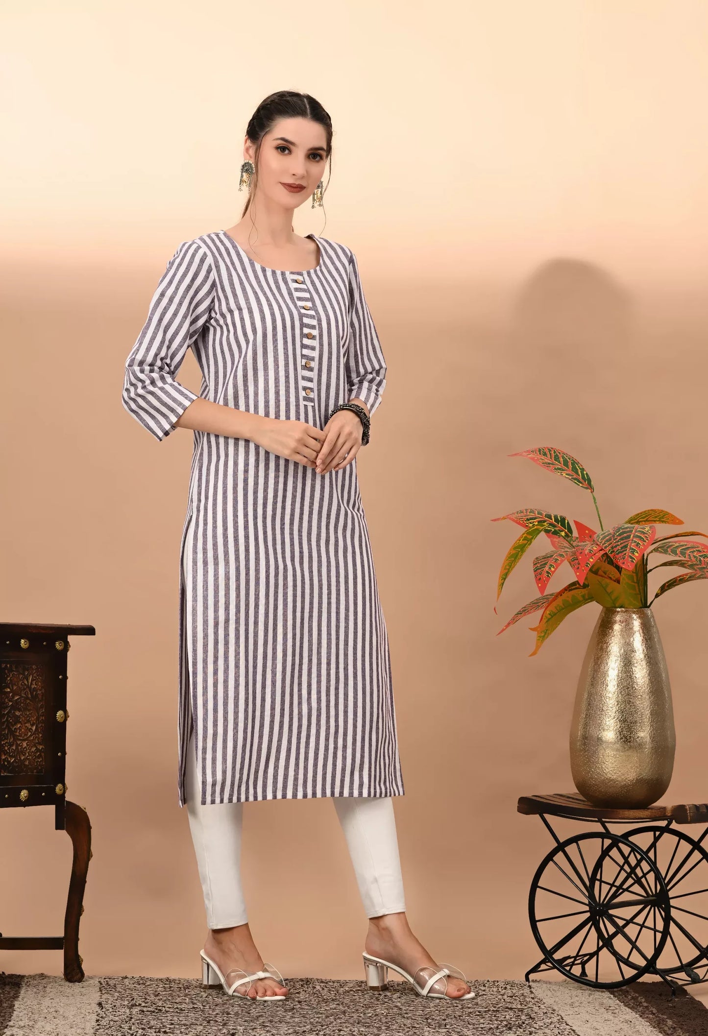 Women's & Girls South Cotton Straight Kurta – Vilai Jaipur