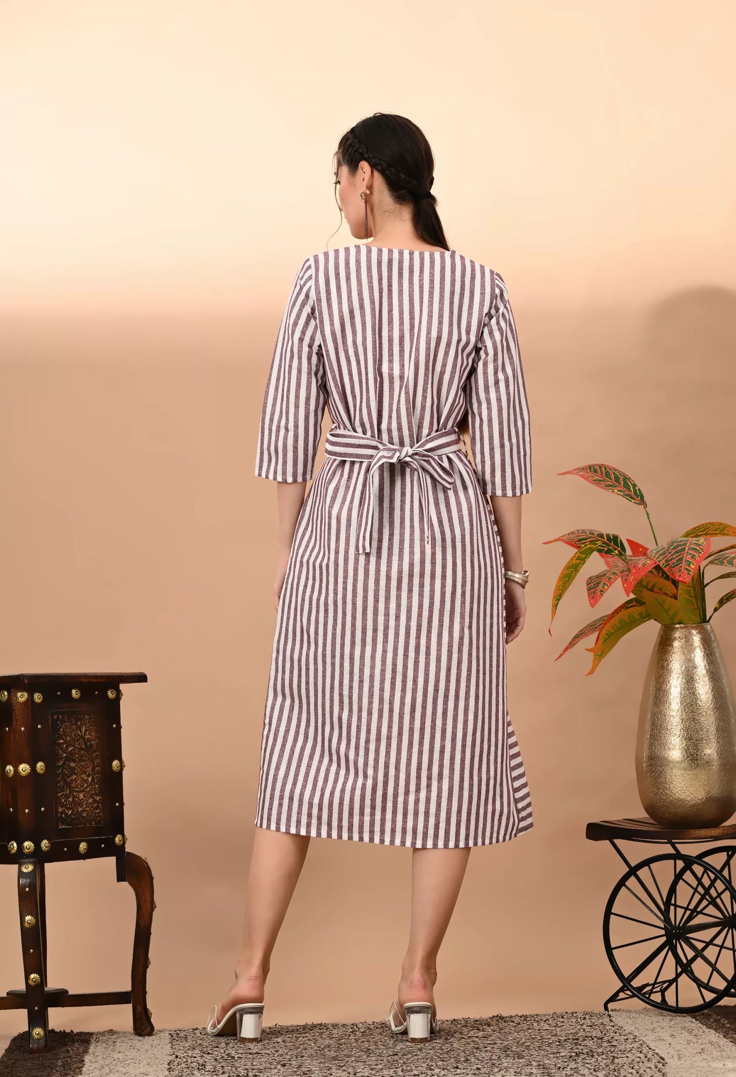 Women's & Girls South Cotton Straight Kurta with Belt – Vilai Jaipur