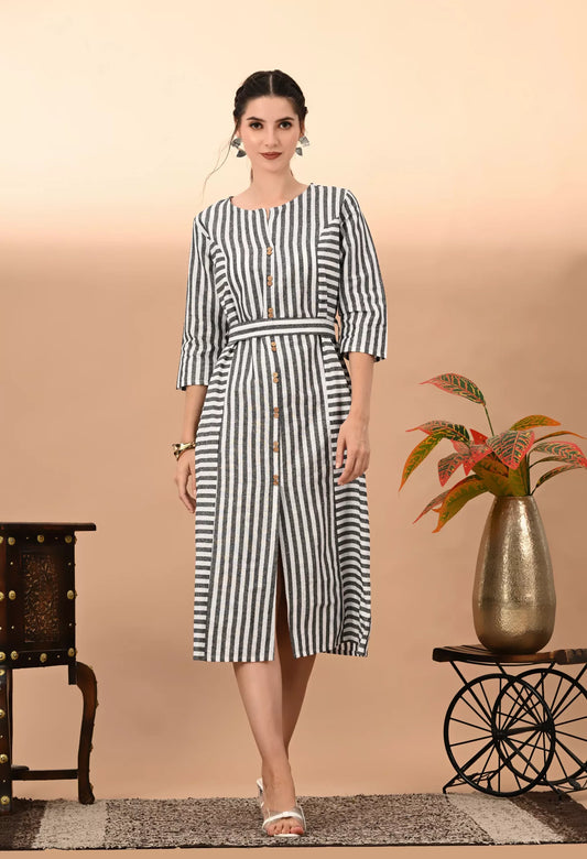 Women's & Girls South Cotton Straight Kurta with Belt – Vilai Jaipur