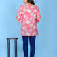 Women's & Girls Short Kurta - Peach