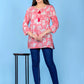 Women's & Girls Short Kurta - Peach
