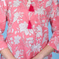 Women's & Girls Short Kurta - Peach