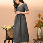 yarn doby stylish angrakha belt work kurta