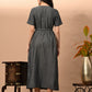 yarn doby stylish angrakha belt work kurta