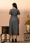 yarn doby stylish angrakha belt work kurta