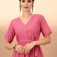 yarn doby stylish angrakha belt work kurta