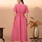 yarn doby stylish angrakha belt work kurta