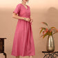 yarn doby stylish angrakha belt work kurta