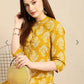 Women's paisely  printed straight formal kurta
