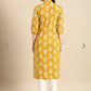 Women's paisely  printed straight formal kurta