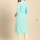 Women's paisely  printed straight formal kurta