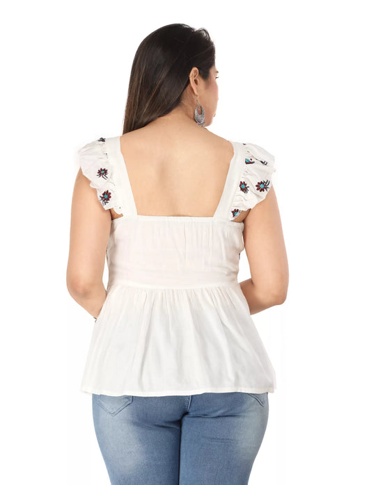 Aliya Women's & Girls Western Viscose