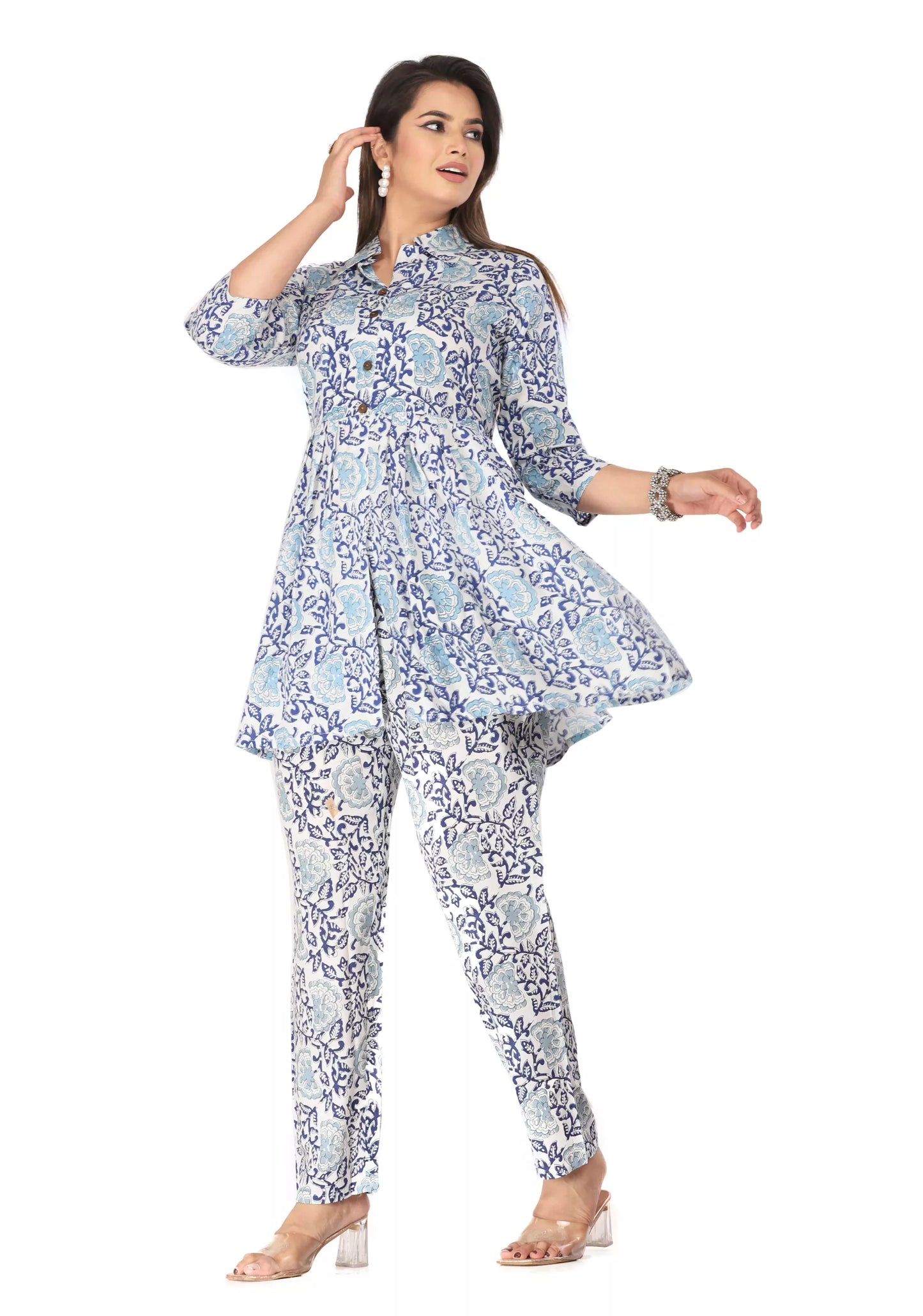 Mona Viscose Co-Ord Set