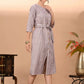 Vilai Jaipur Women's & Girls South Cotton Straight Kurta with Belt