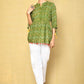 Vilai Jaipur Women's Rayon Printed Short Kurta