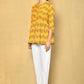 Vilai Jaipur Women's Printed Top With Pom Pom