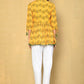 Vilai Jaipur Women's Printed Top With Pom Pom