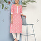 Vilai Jaipur Women's bandez printed straight formal kurta