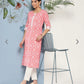 Vilai Jaipur Women's bandez printed straight formal kurta