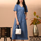 yarn doby stylish angrakha belt work kurta