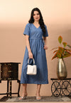 yarn doby stylish angrakha belt work kurta