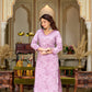 Vilai Jaipur Light Pink Floral Threadwork Kurta – Elegant Everyday Charm