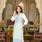 Graceful Off-White Straight Kurta