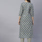 Women's printed   straight kurta with paint sets